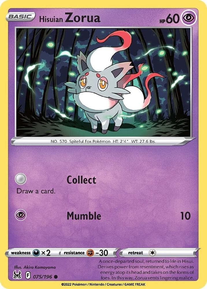 Hisuian Zorua Basic