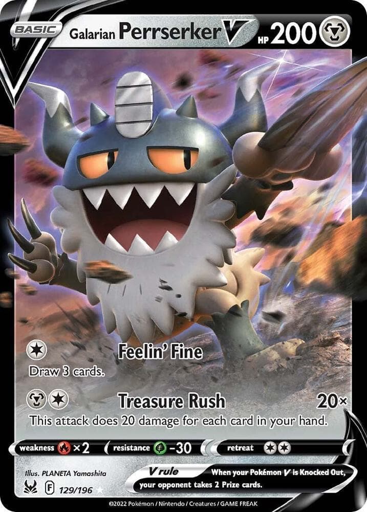Galarian Perrserker V Basic