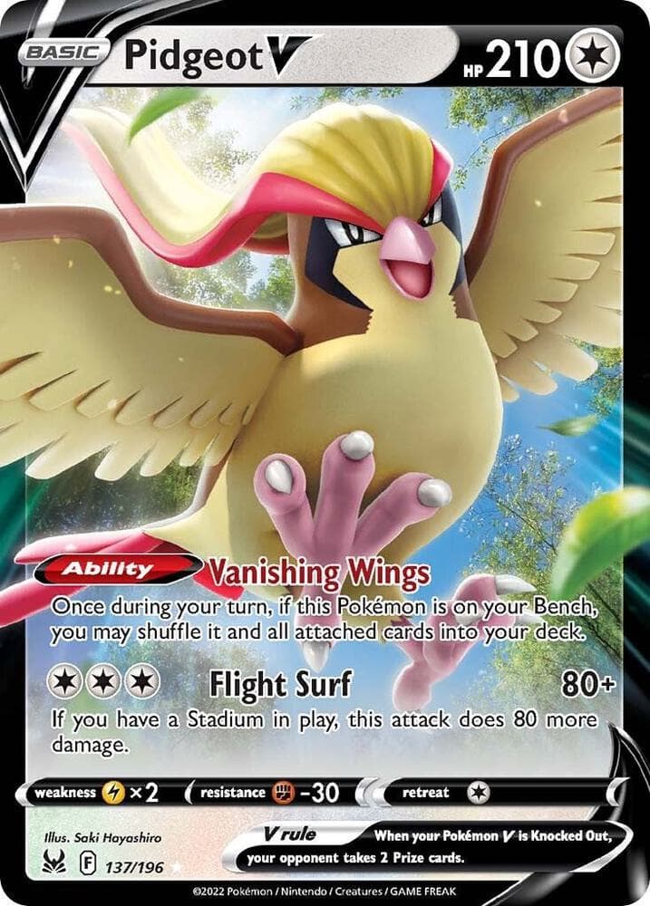 Pidgeot V Basic