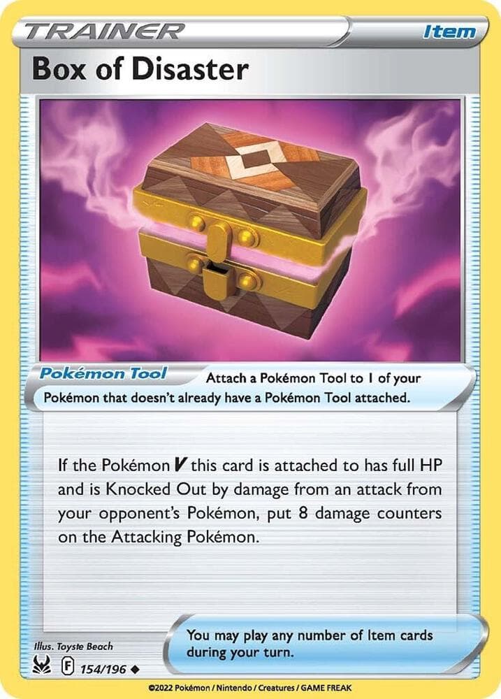 Box of Disaster Item · Pokémon Tool