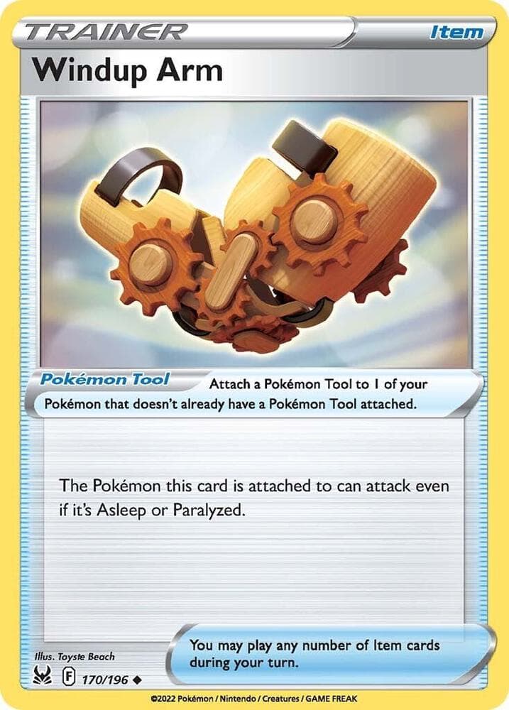 Windup Arm Item · Pokémon Tool
