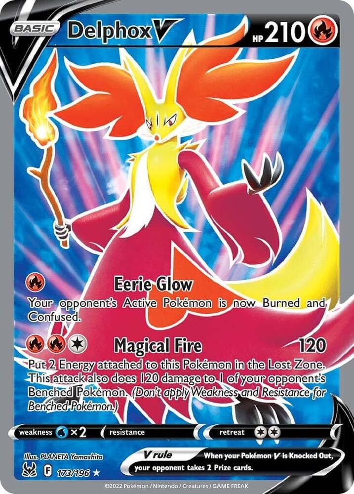 Delphox V Full Art Basic