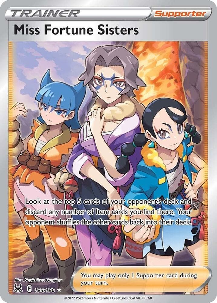 Miss Fortune Sisters Full Art Supporter