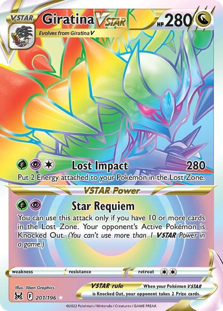 Giratina VSTAR 201 Secret VSTAR
