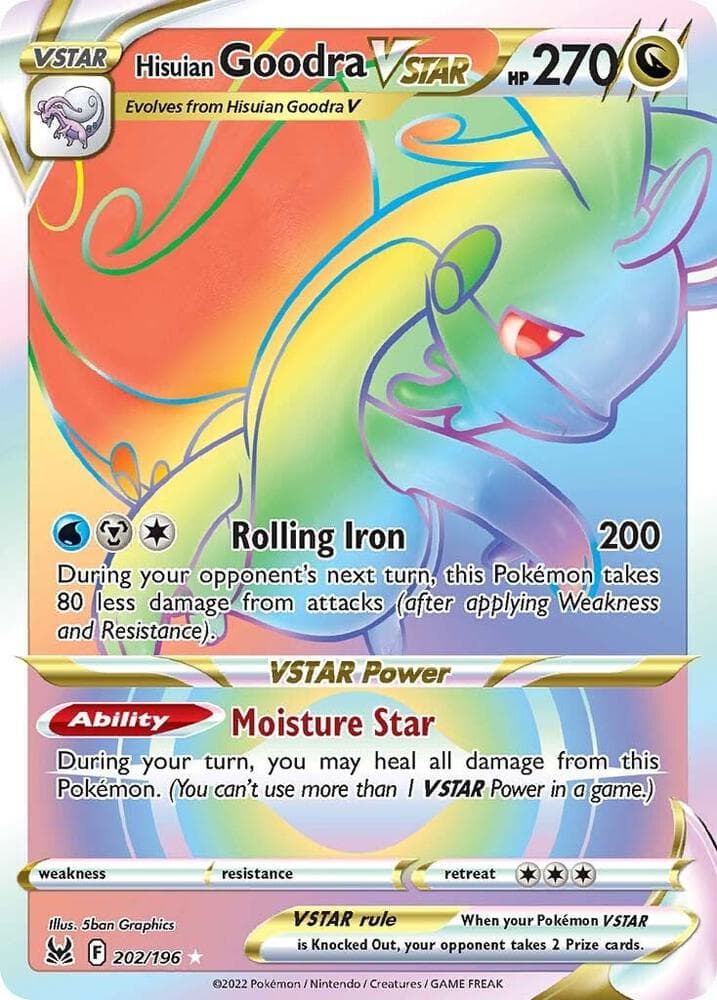 Hisuian Goodra VSTAR Secret VSTAR