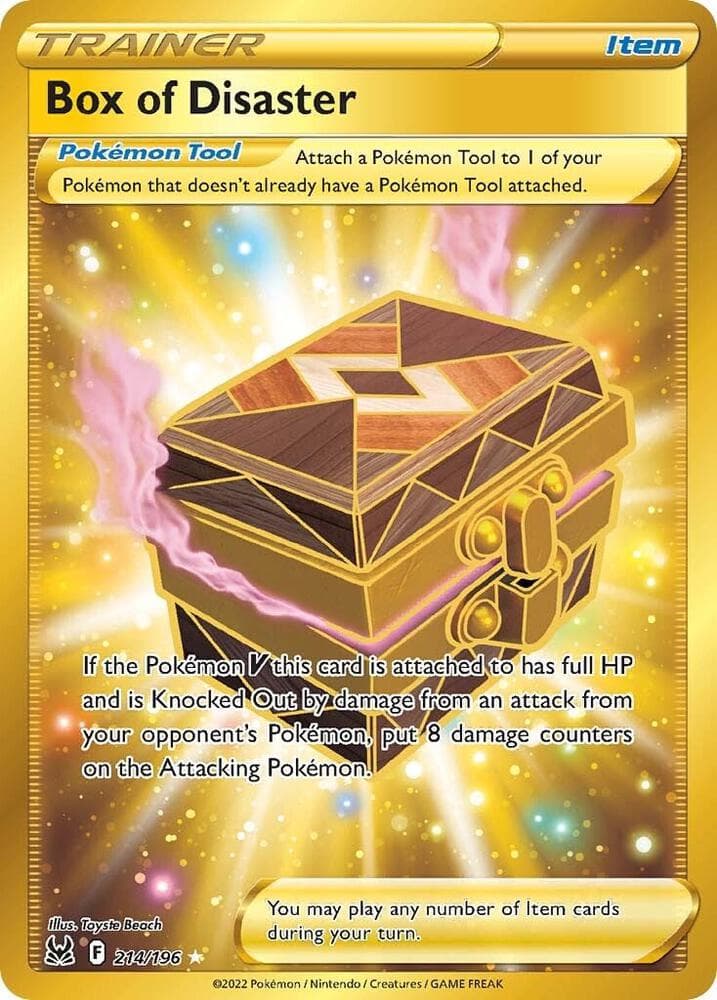 Box of Disaster Secret Item · Pokémon Tool