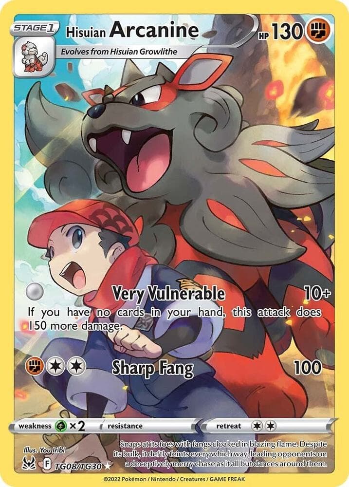Hisuian Arcanine Stage 1