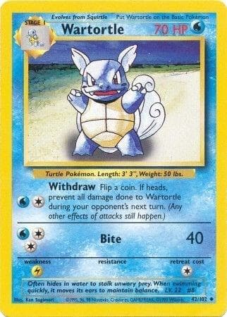 Wartortle Stage 1