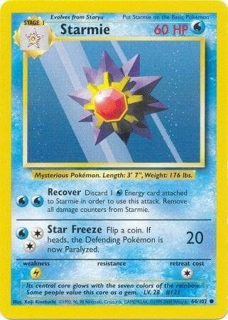 Starmie Stage 1