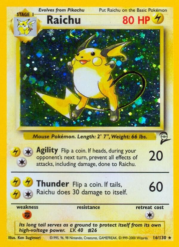Raichu Stage 1