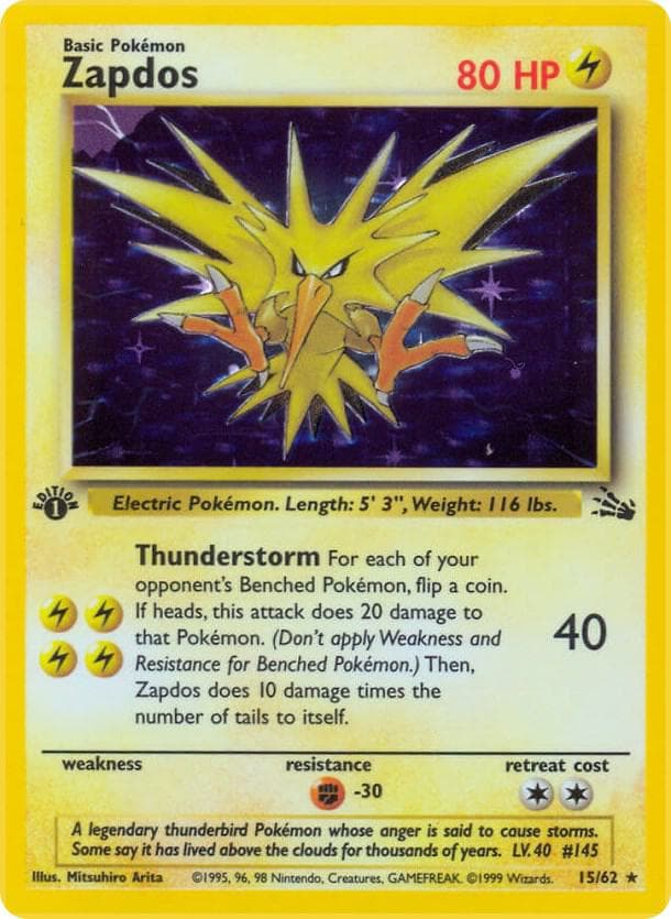 Zapdos 15 Basic
