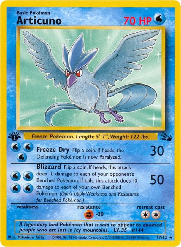 Articuno 17 Basic