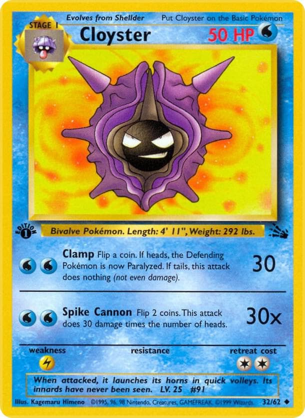 Cloyster Stage 1