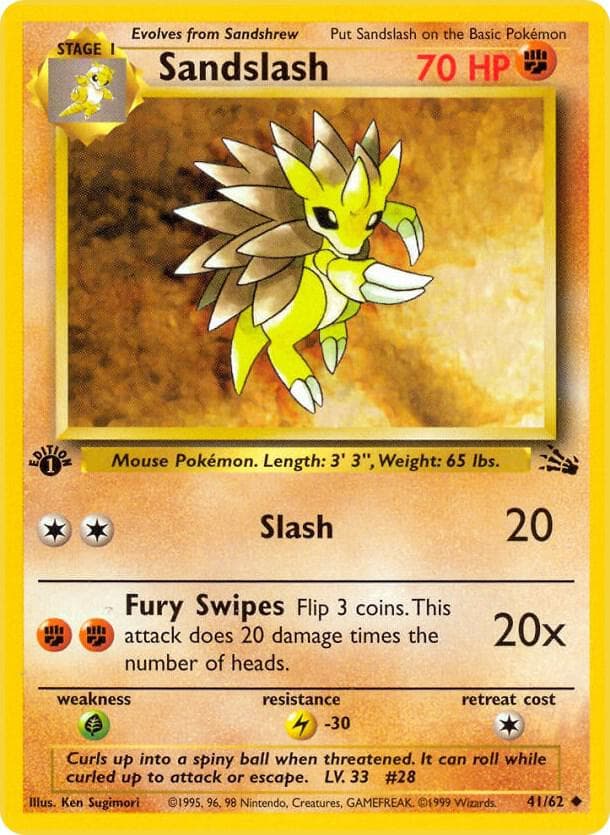 Sandslash Stage 1