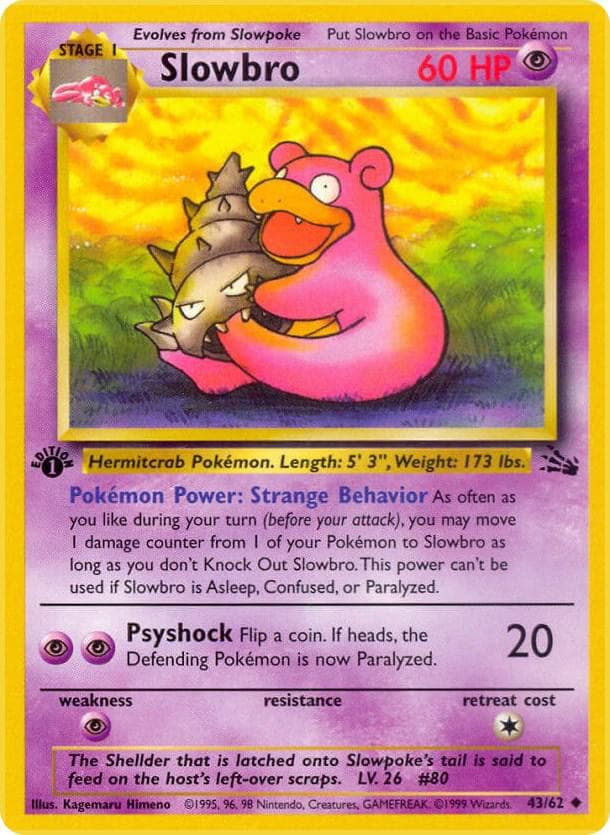 Slowbro Stage 1