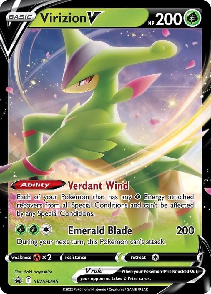 Virizion V SWSH295 Basic