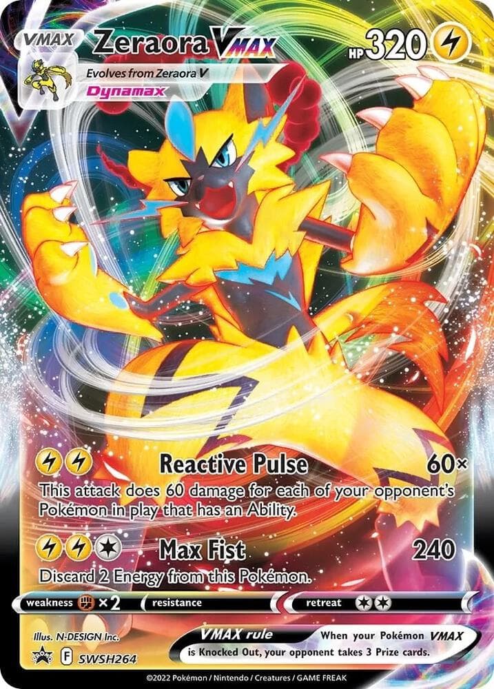 Zeraora VMAX SWSH264 VMAX