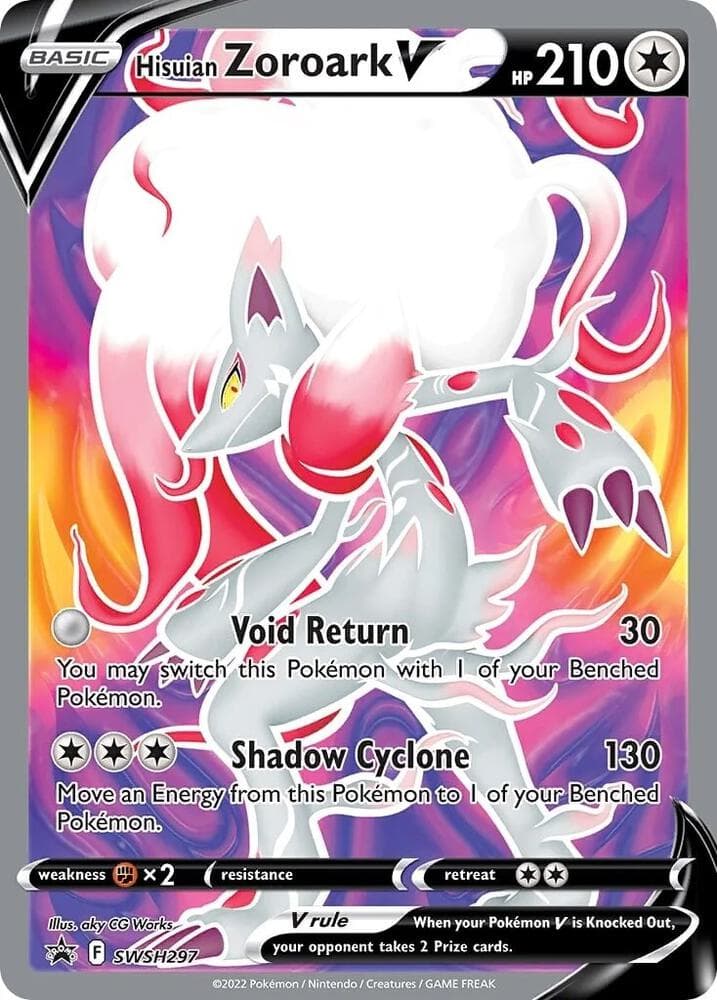 Hisuian Zoroark V SWSH297 Basic