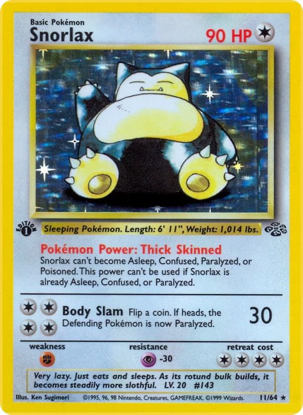 Snorlax 11 Basic