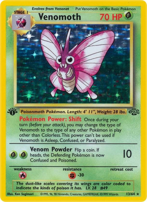 Venomoth 13 Stage 1