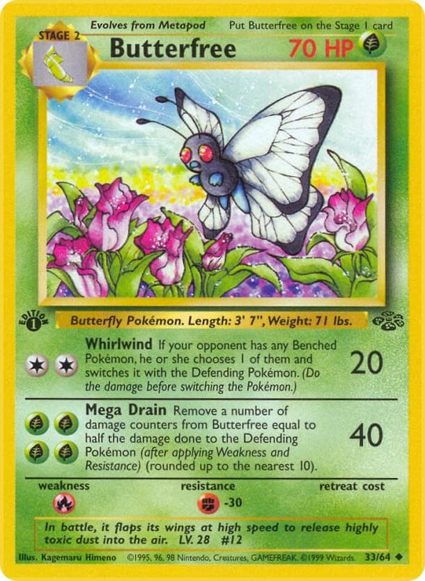 Butterfree Stage 2