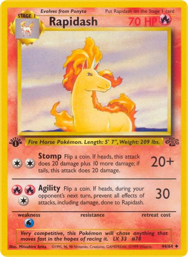 Rapidash Stage 1