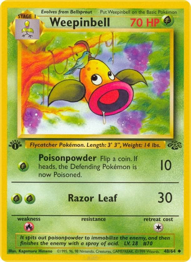 Weepinbell Stage 1