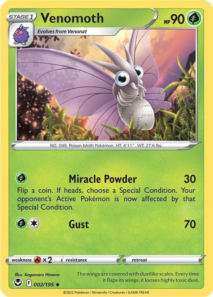 Venomoth Stage 1