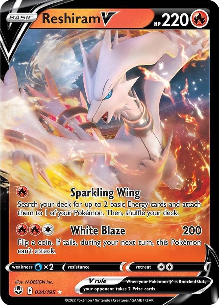 Reshiram V Basic · V
