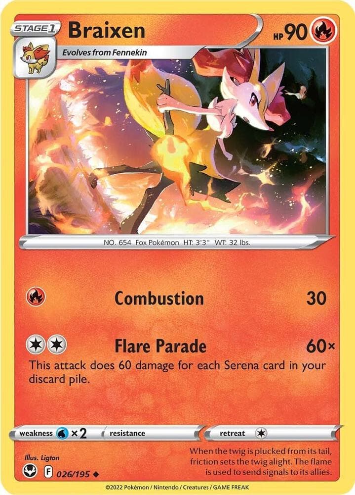 Braixen Stage 1