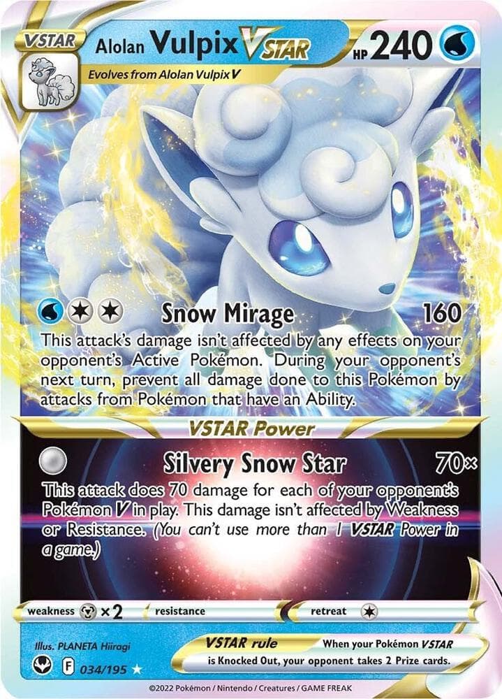 Alolan Vulpix VSTAR VSTAR