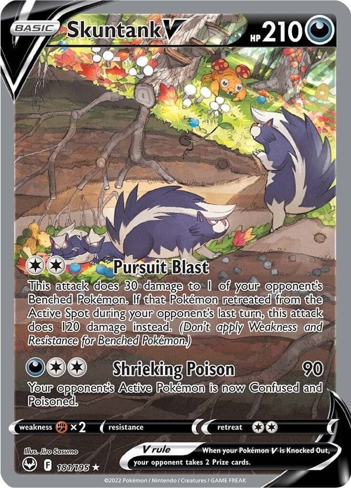 Skuntank V Alternate Full Art Basic