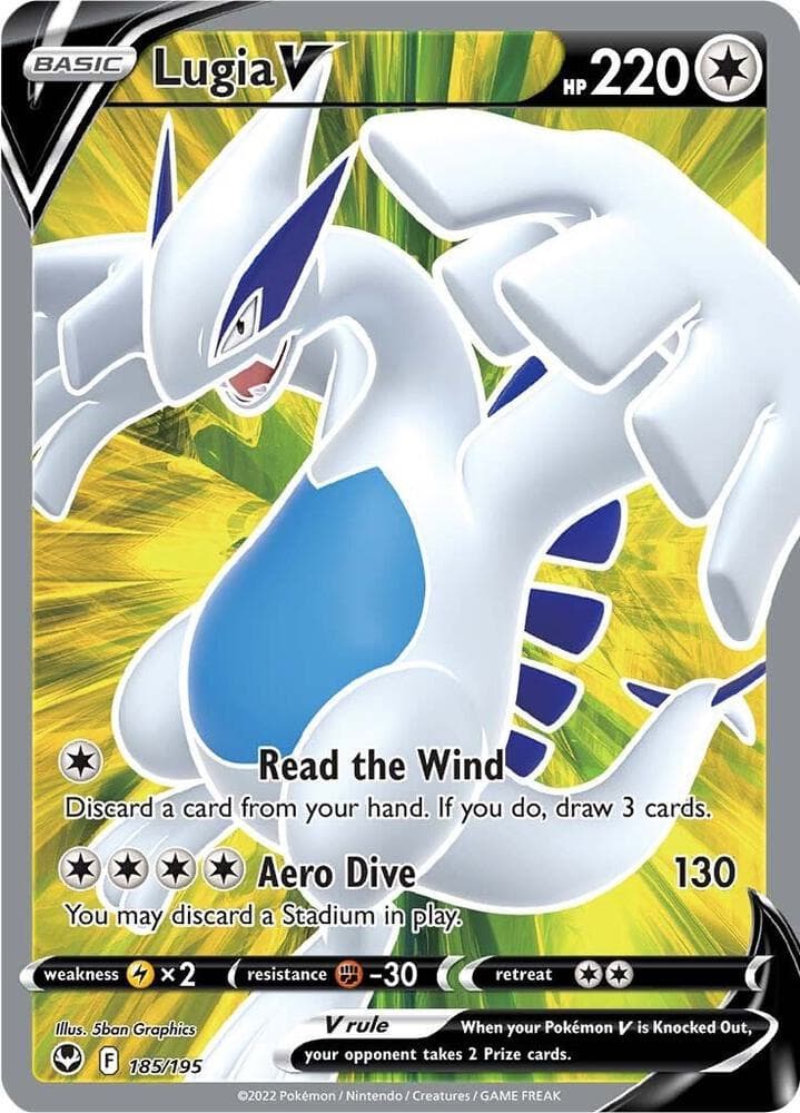 Lugia V Full Art Basic