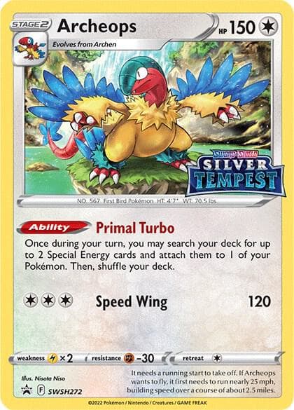 Archeops SWSH272 Prerelease Stage 2