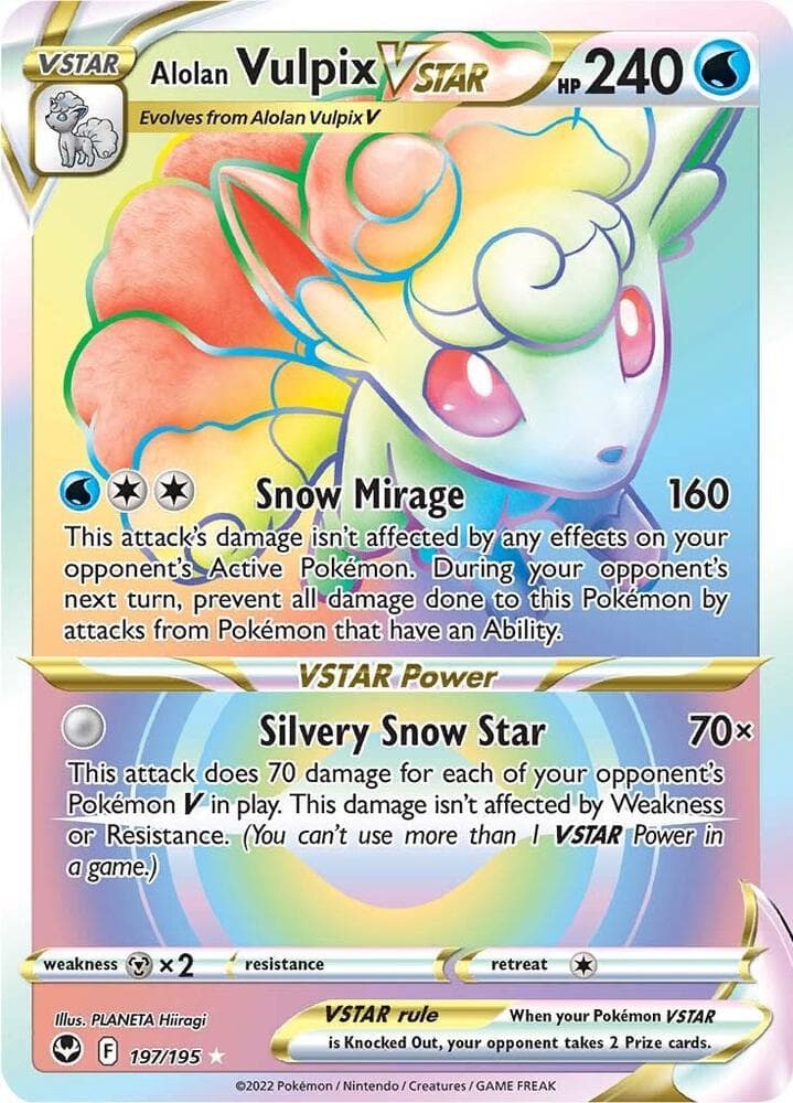 Alolan Vulpix VSTAR Secret VSTAR