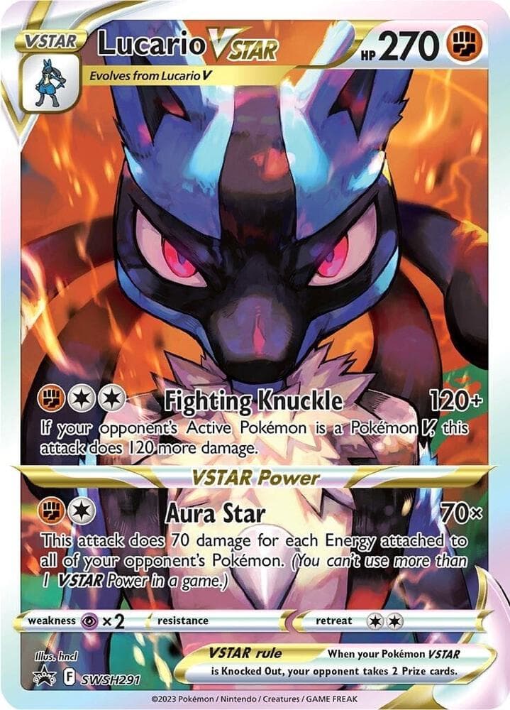 Lucario VSTAR SWSH291 VSTAR
