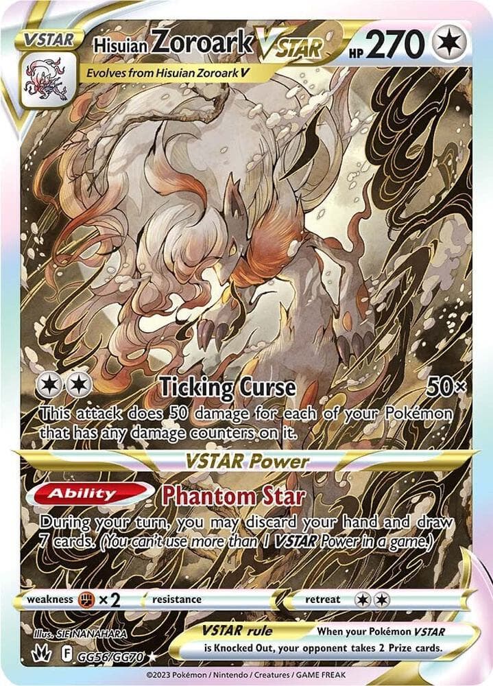 Hisuian Zoroark VSTAR VSTAR