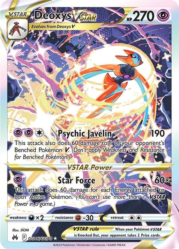Deoxys VSTAR VSTAR