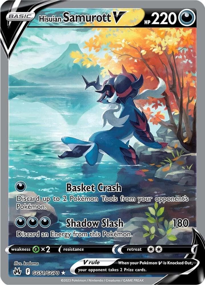 Hisuian Samurott V Basic