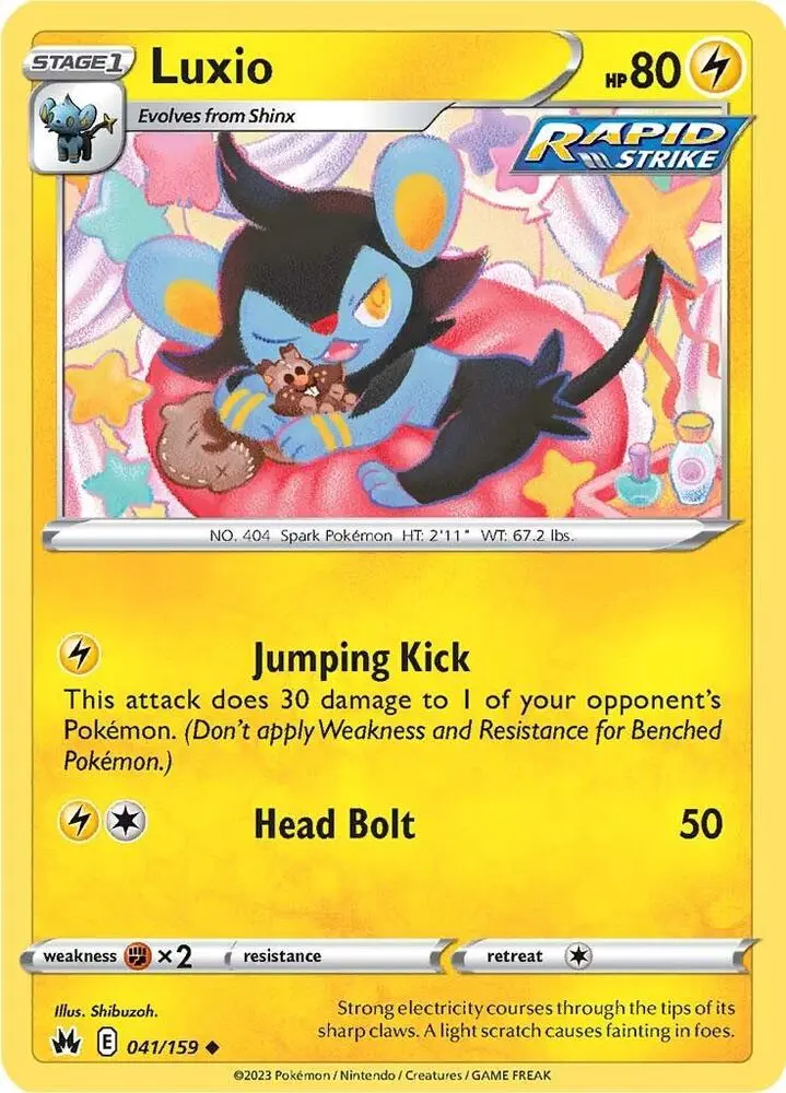 Luxio Stage 1 · Rapid Strike
