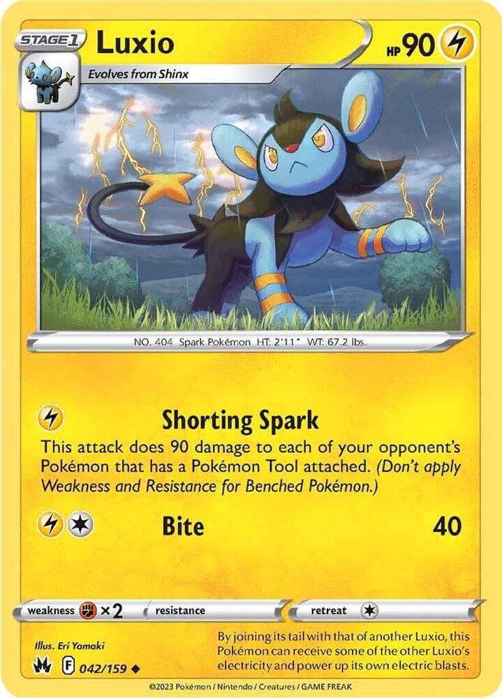Luxio Stage 1