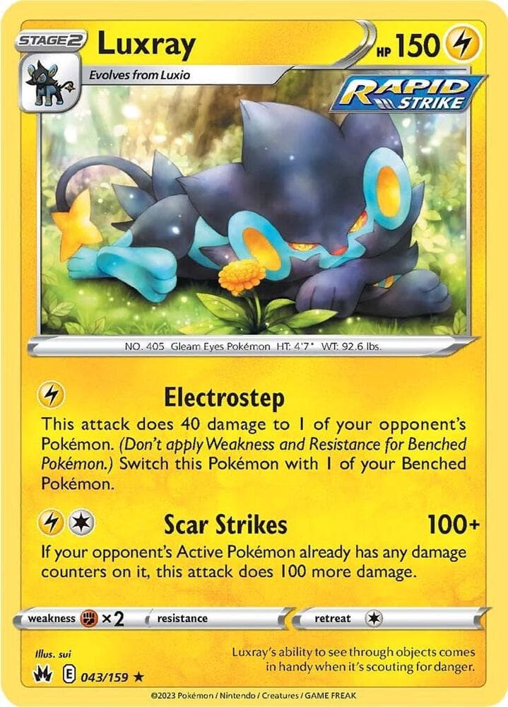 Luxray Stage 2 · Rapid Strike