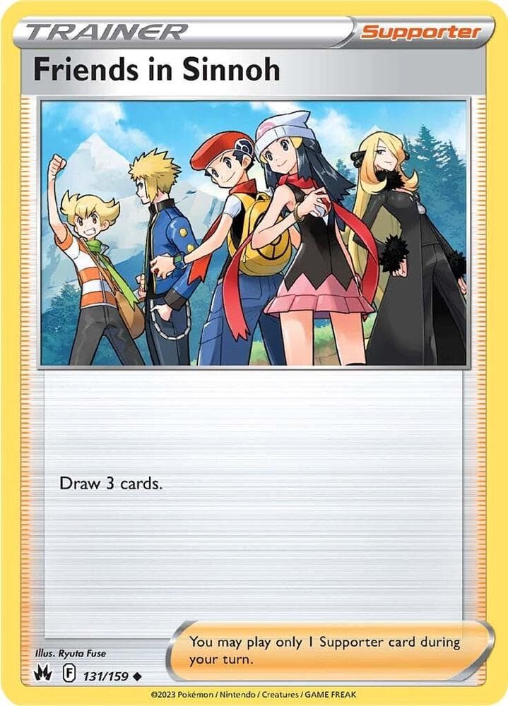 Friends in Sinnoh Supporter