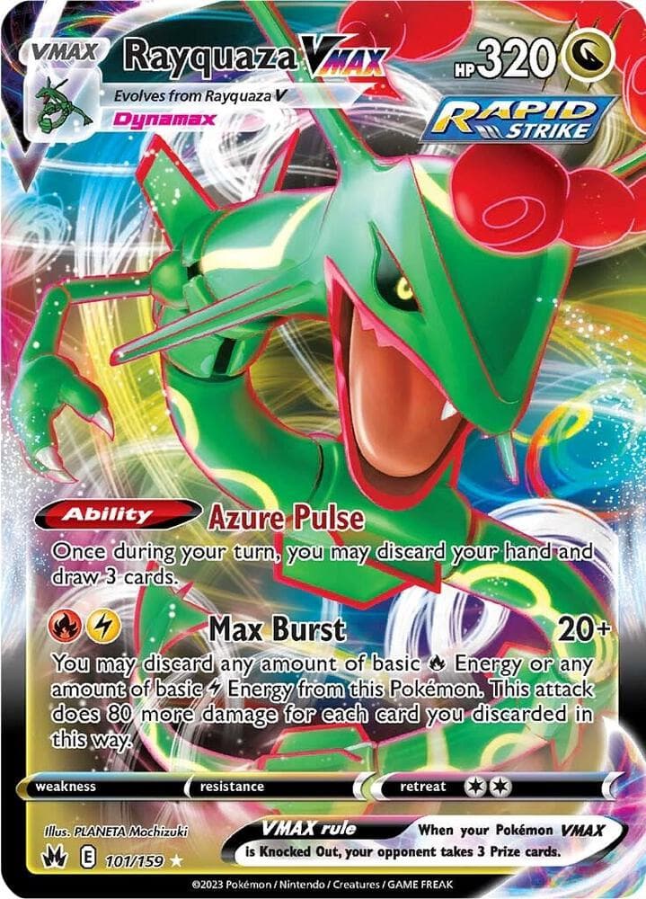 Rayquaza VMAX 101 VMAX