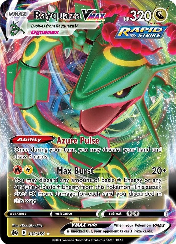 Rayquaza VMAX 102 VMAX