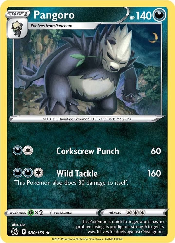 Pangoro Stage 1
