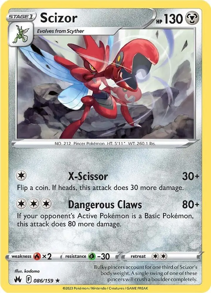 Scizor Stage 1