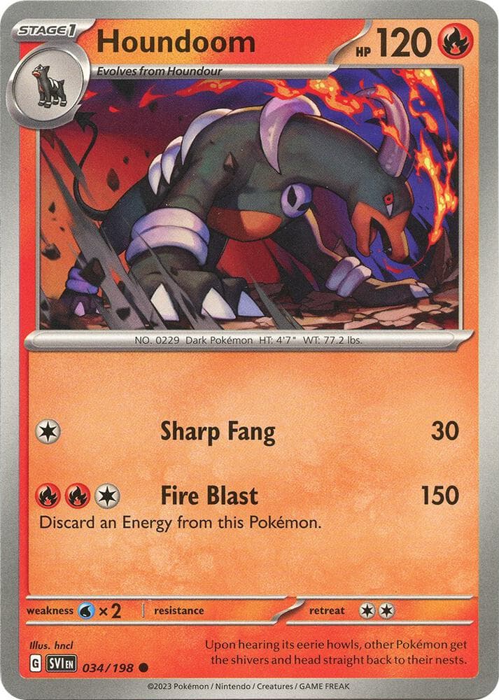 Houndoom Stage 1