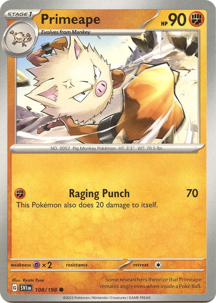 Primeape Stage 1