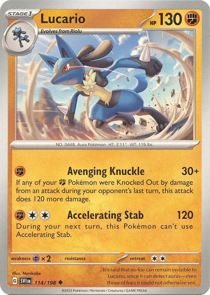 Lucario Stage 1